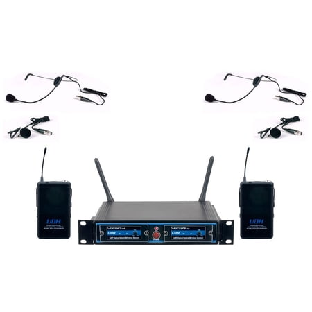 Vocopro UDHDUALB2 Hybrid Wireless Microphone Sys