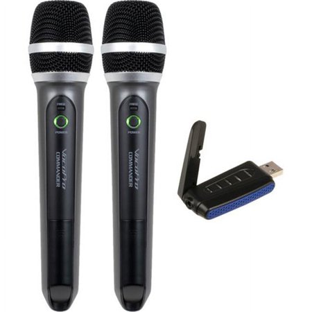 Vocopro USB 2-Channel UHF Wireless Handheld Microphone System