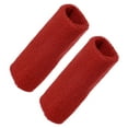 thumbnail image 1 of Vocoste 1 Pair Sweat Absorbing Wrist Sweatbands Athletic Cotton Yarn Latex Red 8x15cm, 1 of 7
