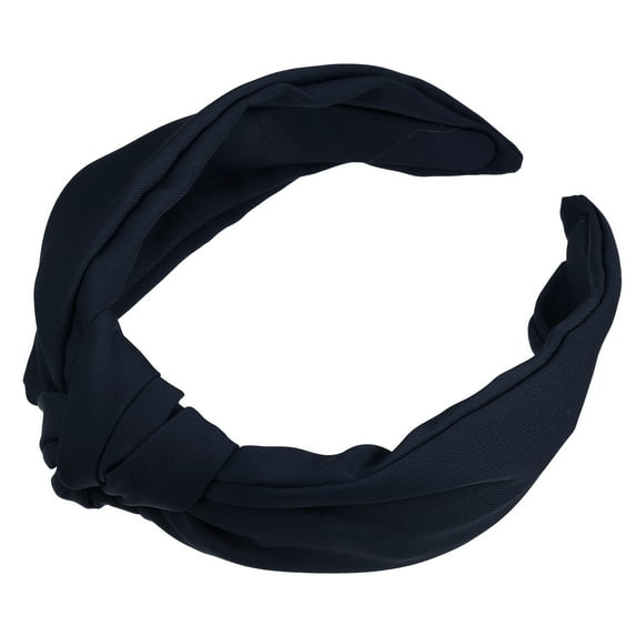 Vocoste 1 Pc Knotted Headbands Women Hairband Hair Hoop for All Hair Hair Accessories Dark Blue