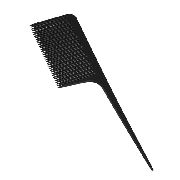 Vocoste 1 Pc Women Durable Hair Sectioning Comb for Curly Thick Straight Hair Black