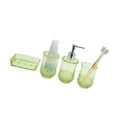 thumbnail image 1 of Vocoste 1 Set Durable Bathroom Accessories Set for Bathroom Vanities Transparent Green, 1 of 5