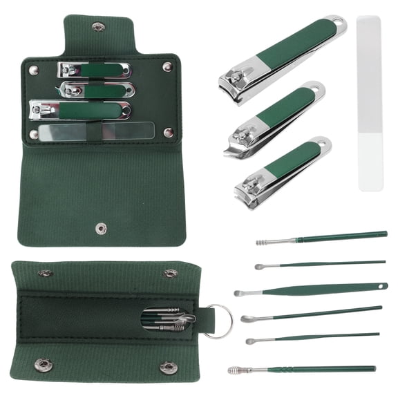 Vocoste 1 Set Durable Nail Clipper Kit for Women for Men Green