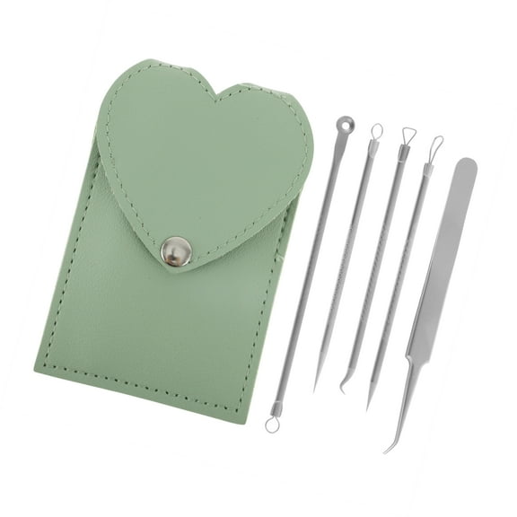 Vocoste 1 Set Purification Pimple Remover Tool Kit Silver Tone