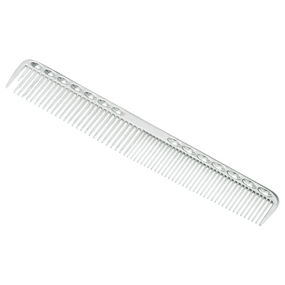 Vocoste 18cm Hair Comb Detangling Dressing Comb for Hair Styling Stainless Steel Silver Tone