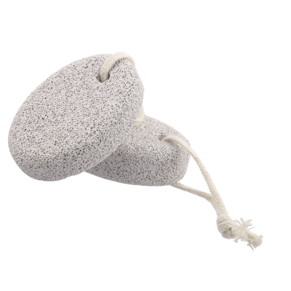 Vocoste 2 Pcs Foot Care Exfoliating Scrub Stone Pedicure Scrubber Natural Pumice Stone Foot File