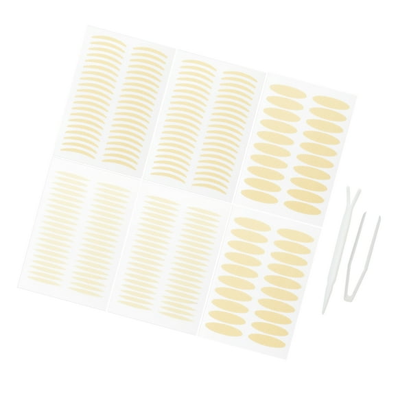 Vocoste 3 Size Double Eyelid Stickers 240 Pcs Invisible Eyelid Tape for Droopy Eye