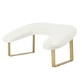 thumbnail image 1 of Vocoste Arm Rest for Nails Tech U Shaped with Detachable Brackets with Stable Base Nail Hand Rest White, 1 of 7