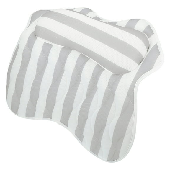 Vocoste Back Relax Bathtub Pillow Bath Cushion Non Slip Suction Sups Comfortable Head Rest