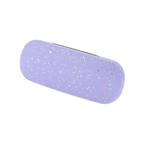 Vocoste Colorful Stars Eyeglasses Case Eyeglasses Storage 6.38"x2.44"x1.46" Purple