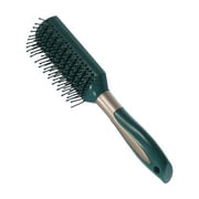 Vocoste Detangler Brush for Women and Men with Synthetic Ball Tipped Bristles for All Hair Types Green