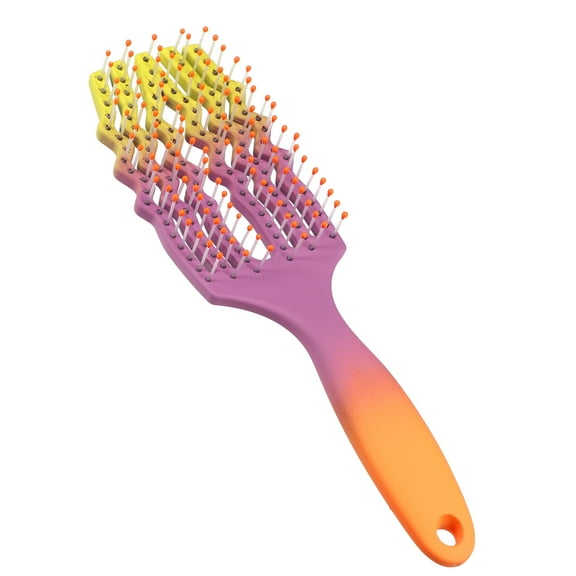 Vocoste Detangling Brush for Men and Women, Paddle Hair Brush, Styling Comb for Curly, Straight, Wavy Hair, Multicolor