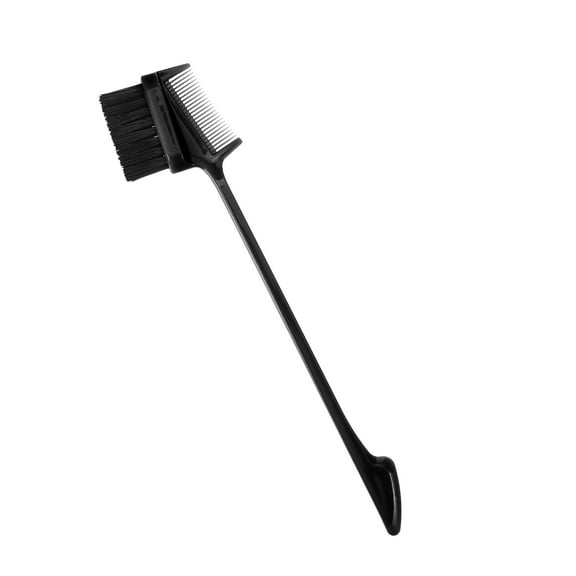 Vocoste Dual Comb Eyebrow Brushes Eyelash Eyebrow Travel Makeup Tool Black 6.77" Length