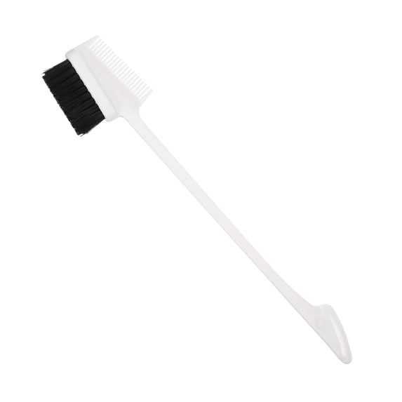 Vocoste Dual Comb Eyebrow Brushes for Women Eyelash Eyebrow Travel Makeup Tool White 6.77' Length