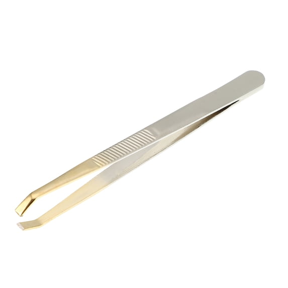 Vocoste Eyebrow Tweezers Stainless Steel Grooming Tool Tweezers for Nose Hair Silver Tone
