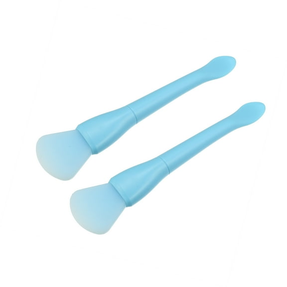 Vocoste  Face Mask Applicator Brushes Soft Silicone Blue 2 Pcs