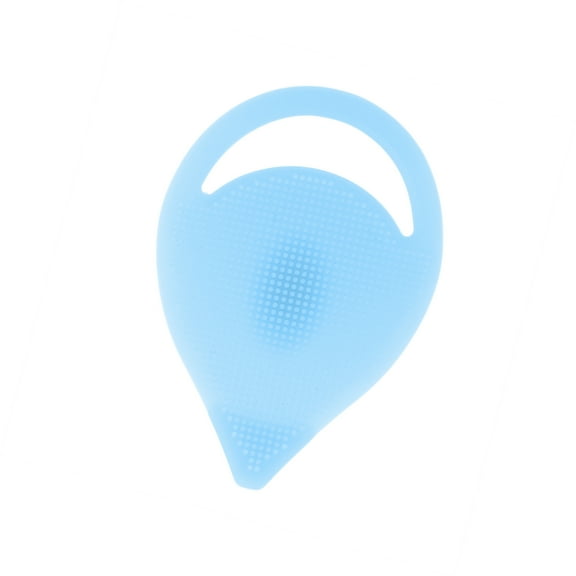 Vocoste Facial Cleansing Brush 3.15"x2.36"x0.71"Hangable Silicone Blue 1 Pc