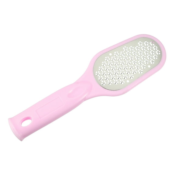 Vocoste Foot File Foot Rasp Stainless Steel Pedicure Foot File Scraper 8.66" Pink