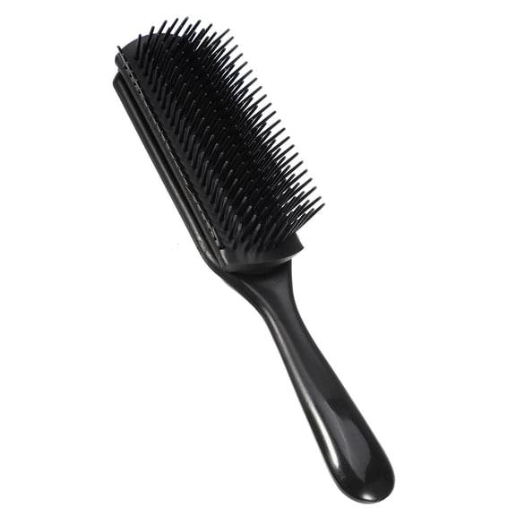 Vocoste Hair Brush 9 Row Styling Brush Detangling Brush Travel Wet Hair Brush for Curly Hair Black