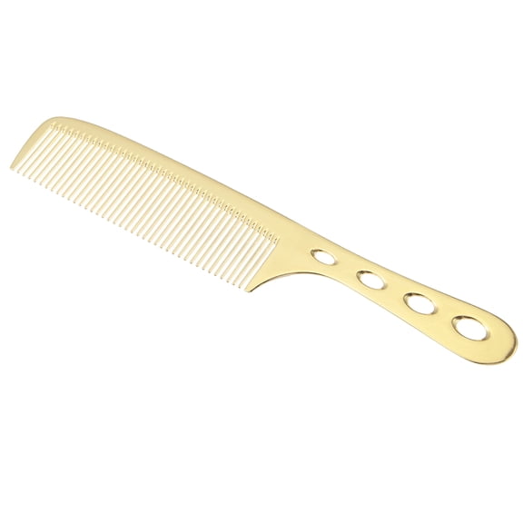 Vocoste Hair Comb All Purpose Detangling Dressing Comb Stainless Steel Gold Tone