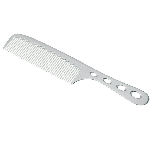 Vocoste Hair Comb All Purpose Detangling Dressing Comb Stainless Steel Silver Tone