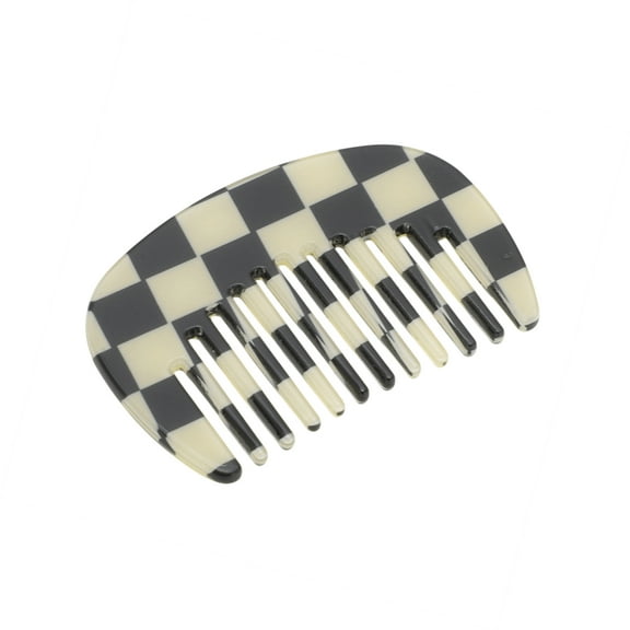 Vocoste Hair Comb Wide Tooth Anti-Static Pocket Size Comb for Thick Curly Hair Detangling Comb Black