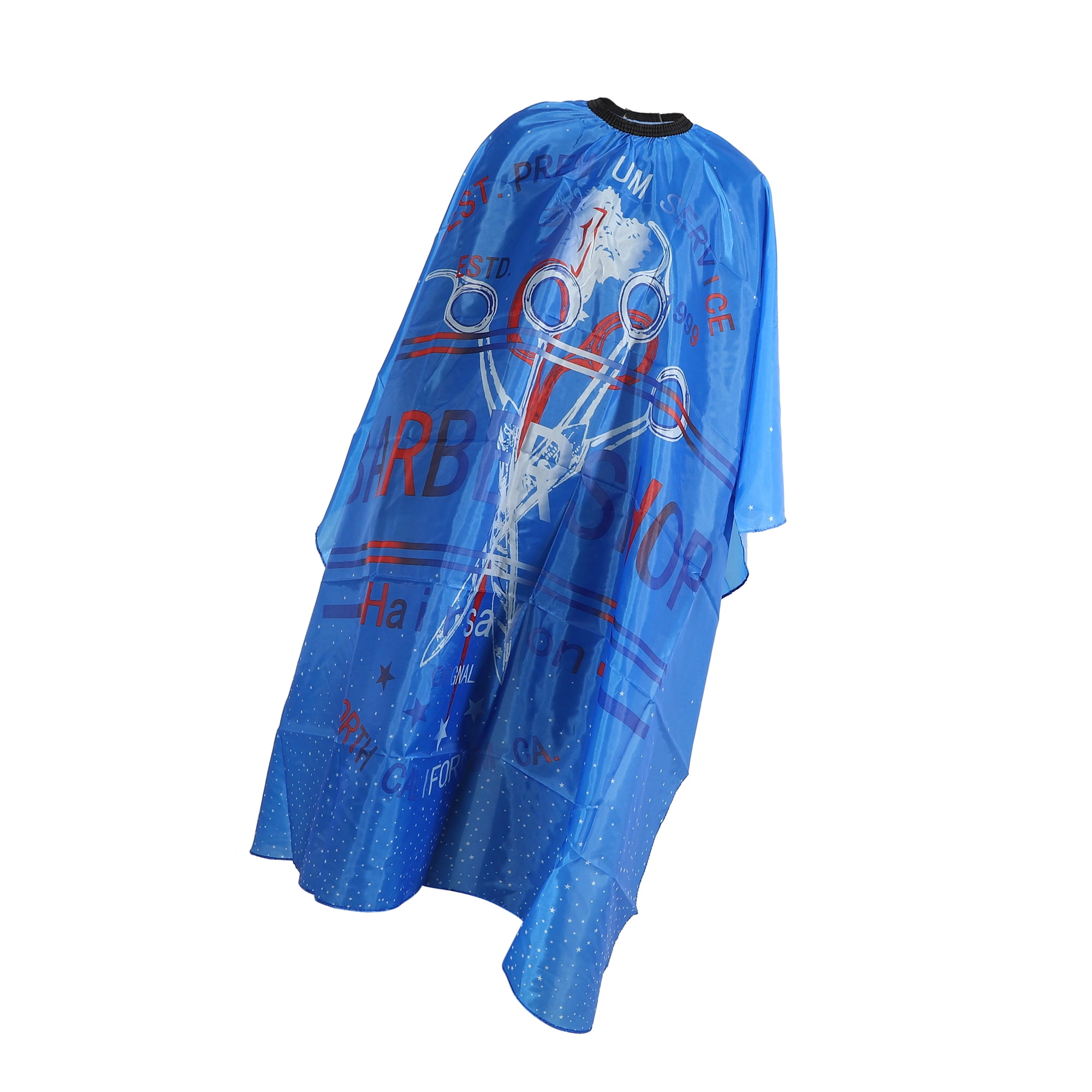 Vocoste Haircut Hairdressing Cloth Professional Barber Gown Waterproof 156x135cm Polyester Blue
