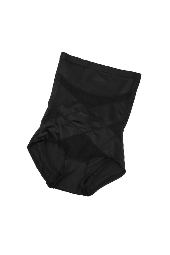 High Waist Women Slimming Body Shaping Tummy Control Shapewear Control Panties Underwear M Black