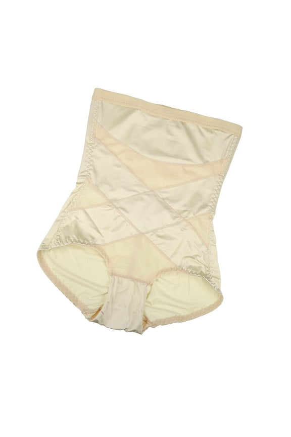 High Waist Women Slimming Body Shaping Tummy Control Shapewear Control Panties Underwear XL Beige