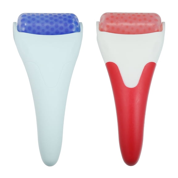 Vocoste Ice Roller for Face Ice Face Roller Massager Facial Roller Skin Care Tools Blue and Red 2 Pcs