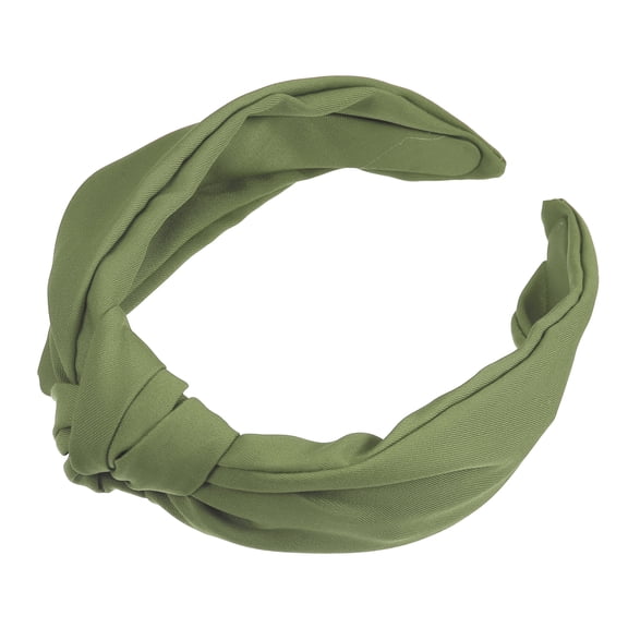 Vocoste Knotted Headbands Women Hairband Hair Accessories for All Hair Green
