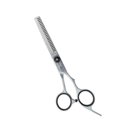 Vocoste Lightweight Tooth Shears for Hair Styling Black Silver Tone 1 Pc