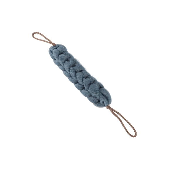 Vocoste Long Stretch Back Sponge Back Sponge for Shower 11.42"x1.97"x1.97" Grey Blue 1 Pc