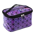 thumbnail image 1 of Vocoste Makeup Bag Cosmetic Travel Bag Case Large Makeup Bag with Mirror Make Up Brush Organizer Bag Purple, 1 of 7