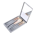 thumbnail image 1 of Vocoste Makeup Brush Kit Travel Retractable Angled Makeup Brush Eye Smudge Brush Highlight Brush Sky Blue 1 Set, 1 of 7