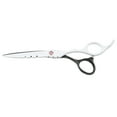 thumbnail image 1 of Vocoste Professional Hair Cutting Shears 6.5 Inch Hair Scissors Stainless Steel Razor Edge Barber Scissors Black White, 1 of 7
