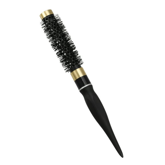 Vocoste Round Hair Brush Nano Thermal Ceramic for Hair Drying Styling Curling for Men and Women Black 25mm