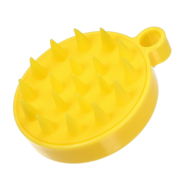 Vocoste Scalp Massager Hair Care Scalp Massager Shampoo Brush Yellow 3.74"x3.15"x1.77" Massager Tools