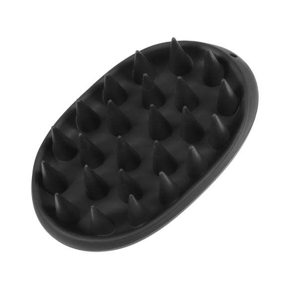 Vocoste Scalp Massager Silicone Scalp Scrubber Women's Scalp Brush Shower Hair Massager for Deep Clean Black