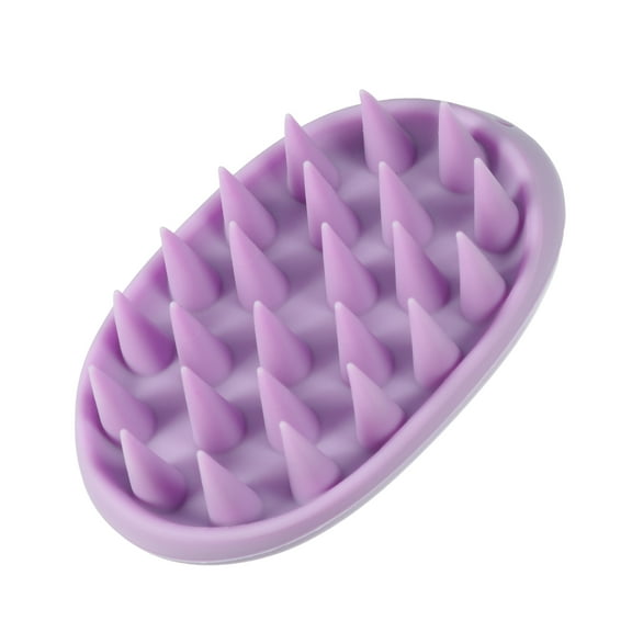 Vocoste Scalp Massager Silicone Scalp Scrubber Women's Scalp Brush Shower Hair Massager for Deep Clean Purple