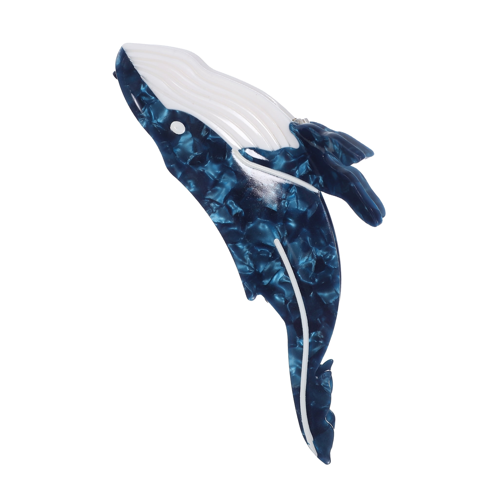 Vocoste Shark Claw Clip Acetate Hair Clips Whale Hair Claw Funny Claw ...