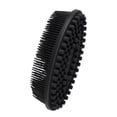 thumbnail image 1 of Vocoste Silicone Body Scrubber 2 in 1 Body Brush Skin Massage for All Skin Type Black, 1 of 2