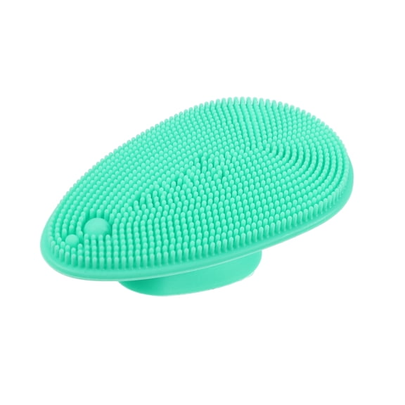 Vocoste Silicone Face Scrubber Exfoliator Cleansing Brush Green 3.15"x1.85"x1.14"