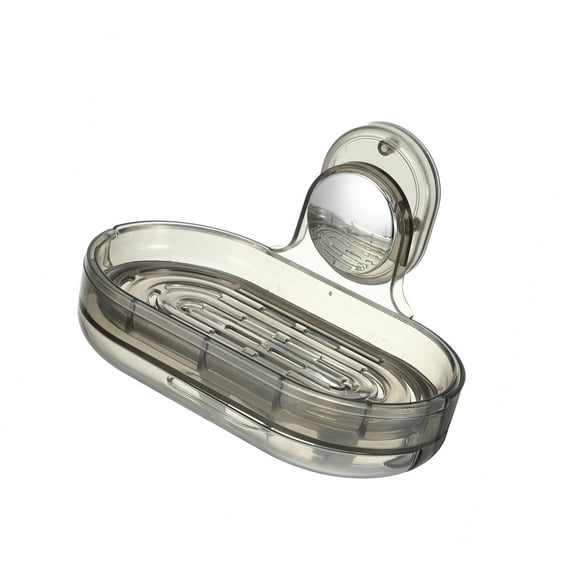 Vocoste Soap Dish Wall Mounted for Bathroom Kitchen Black