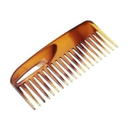 Vocoste Wide Tooth Comb for All Hair Detangling Comb Hair Combs Brown 6.1x2.56