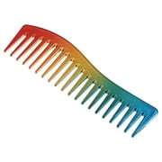 Vocoste Wide Tooth Hair Comb All Purpose Detangling Styling Comb Plastic Multicolor