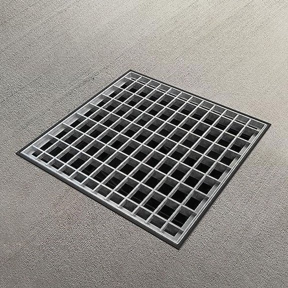 Vodaland - Galvanized Stamped Steel Grate to fit 16x16 Inch Catch Basin. A Class Rated
