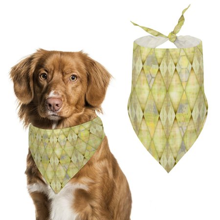 Vodetik Store 2 Pack Plaid Dog Bandanas for Small Dogs Adjustable Washable Pet Bandanas Cat Scarf