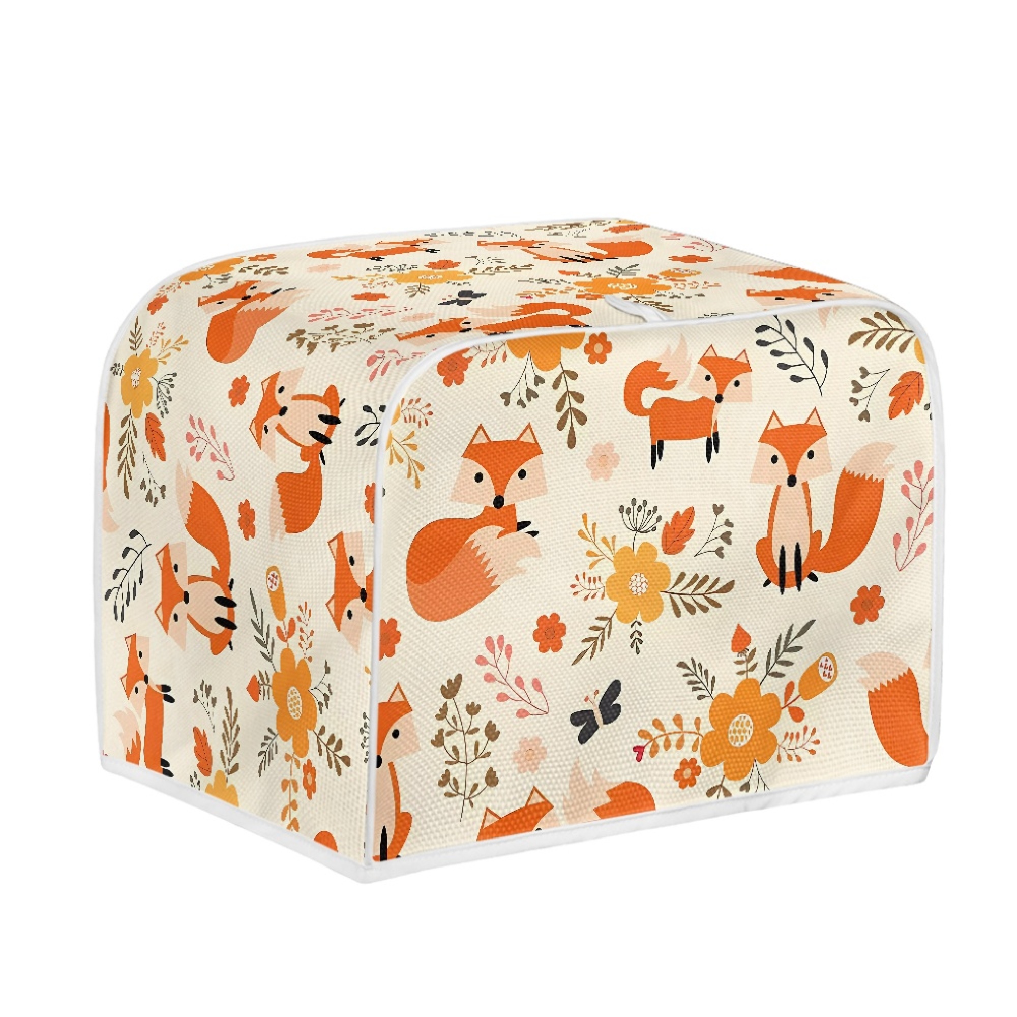 Vodetik Store Toaster Cover for 2 Slice Toaster Fox Kitchen Small
