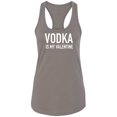 thumbnail image 1 of Vodka Is My Valentine Racerback Tank, 1 of 2
